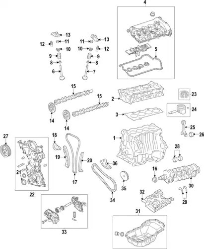 ACTR,VARIABLE V. TIM PE01-12-4Y0A MAZDA