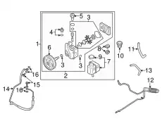 HOSE,RETURN GJ6A-32-682B MAZDA