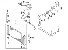 HOSE,WATER GY01-15-18YA MAZDA