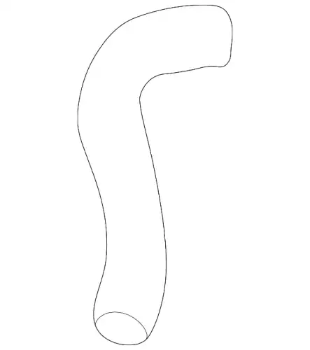 HOSE,WATER KLG4-15-186 MAZDA