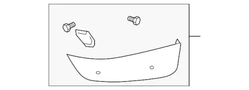 SPOILER(L),SIDE BN9C-51-9W0A-01 MAZDA