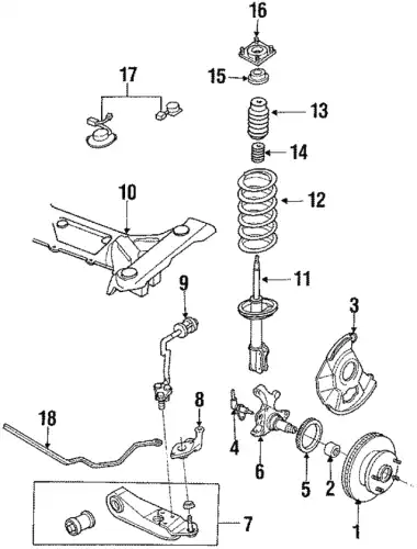 Рычаг подвески MAZDA H2Y0-34-300