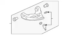 ARM RT, LOWER 1FAA-34-310 MAZDA