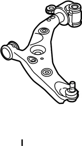 Рычаг подвески MAZDA GHP9-34-350