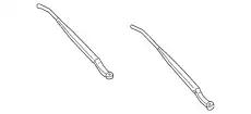 ARM,WIPER DRIVERS SI ECT1-67-321 MAZDA