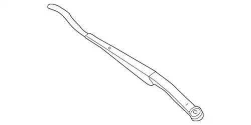 ARM,WIPER-PASS. SIDE GS3M-67-321 MAZDA