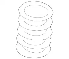 SPRING,COIL-REAR LC70-28-011A MAZDA