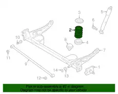 SPRING,COIL-REAR LC70-28-011A MAZDA