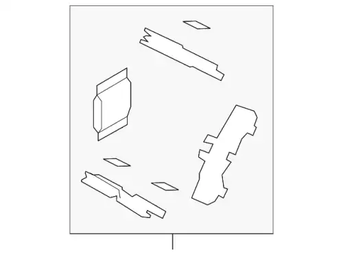 ATTACHMENT,PAD-REAR D1Y1-26-49Z MAZDA