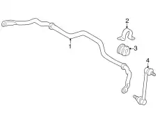 STABILIZER,FRONT BL2J-34-151A MAZDA
