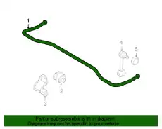 STABILIZER,RR GS3L-28-151 MAZDA