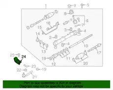 Рулевой наконечник MAZDA TD11-32-229