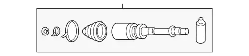 FTF122620 JOINT SET(L),INNER MAZDA