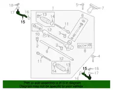 Рулевой наконечник MAZDA GJR9-32-290A
