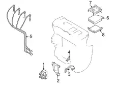 BAND,IGNITION COIL FSD7-18-T01 MAZDA