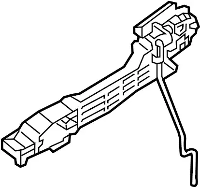 BASE(L),HANDLE BJS7-59-42X MAZDA