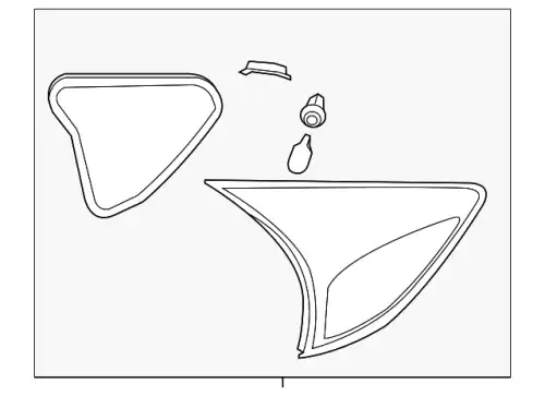 LAMP(L),TRUNK LID KA0G513G0 MAZDA
