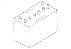 BATTERY 0000-80-026R-WB MAZDA