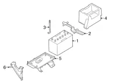 BATTERY 0000-80-026R-WB MAZDA