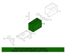 BATTERY 0000-80-026R-WB MAZDA
