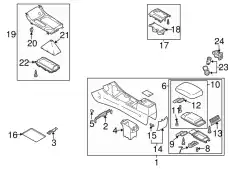 Ручка двери MAZDA GJ6E-66-420-72