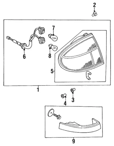 Фара MAZDA BC1M-51-170A