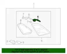 Фара MAZDA GS3L-51-182