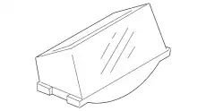 TK4851274 LENS,LICENCE LAMP MAZDA