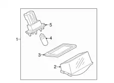 TK4851274 LENS,LICENCE LAMP MAZDA