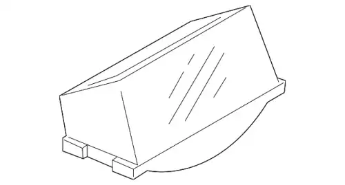 TK4851274 LENS,LICENCE LAMP MAZDA