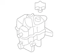TANK,SUB-RADIATOR ZZC1-15-350 MAZDA