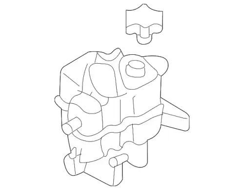 TANK,SUB-RADIATOR ZZC1-15-350 MAZDA