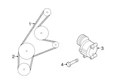 BELT V L372-15-909A MAZDA