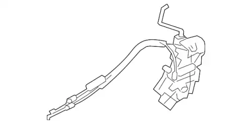 LOCK(L),DOOR CG36-59-310A MAZDA