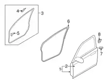 BODY(L),FRONT DOOR GS3L-59-020K MAZDA