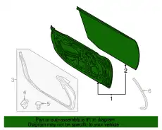 BODY(L),FRONT DOOR N2Y0-59-02XD MAZDA