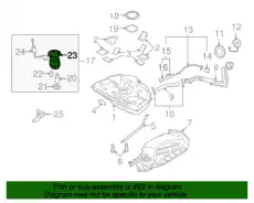 Топливный фильтр MAZDA CA38-13-ZE0
