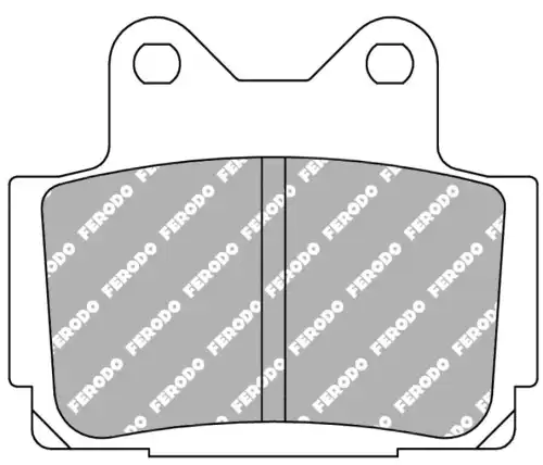 ТОРМОЗНЫЕ КОЛОДКИ ДИСКОВЫЕ FDB386EF FERODO