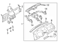 BOLT 9YA0-21-21DA MAZDA