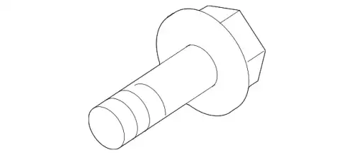 BOLT FW50-19-849A MAZDA