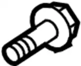 BOLT FW50-19-849 MAZDA
