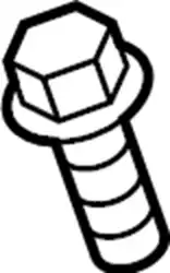 BOLT,SHAFT BAKM32099 MAZDA