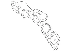 Коллектор выпускной MAZDA GY01-13-450B