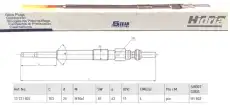 Свеча накаливания HIDRIA H1802