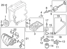 MANIFOLD,INLET L538-13-100C MAZDA
