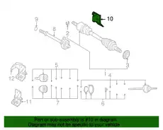 BRACKET L3H5-25-740 MAZDA
