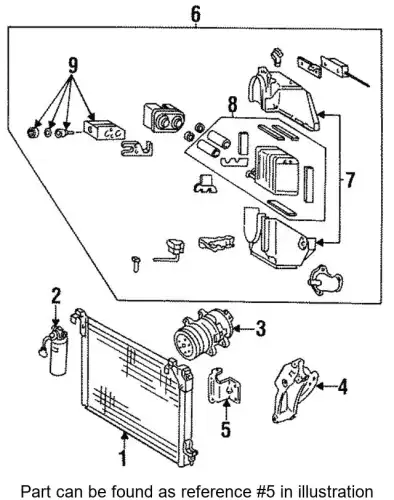 BRACKET JF04-15-951A MAZDA