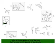 BRACKET NF49-67-5D8B MAZDA
