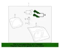 BRACKET BP4K-51-3K7A MAZDA