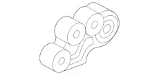  КРОНШТЕЙН ДВИГАТЕЛЯ MAZDA K12339010